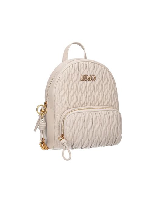 Faux leather effect backpack in matelasse Liu Jo | AF4169E0457.33801